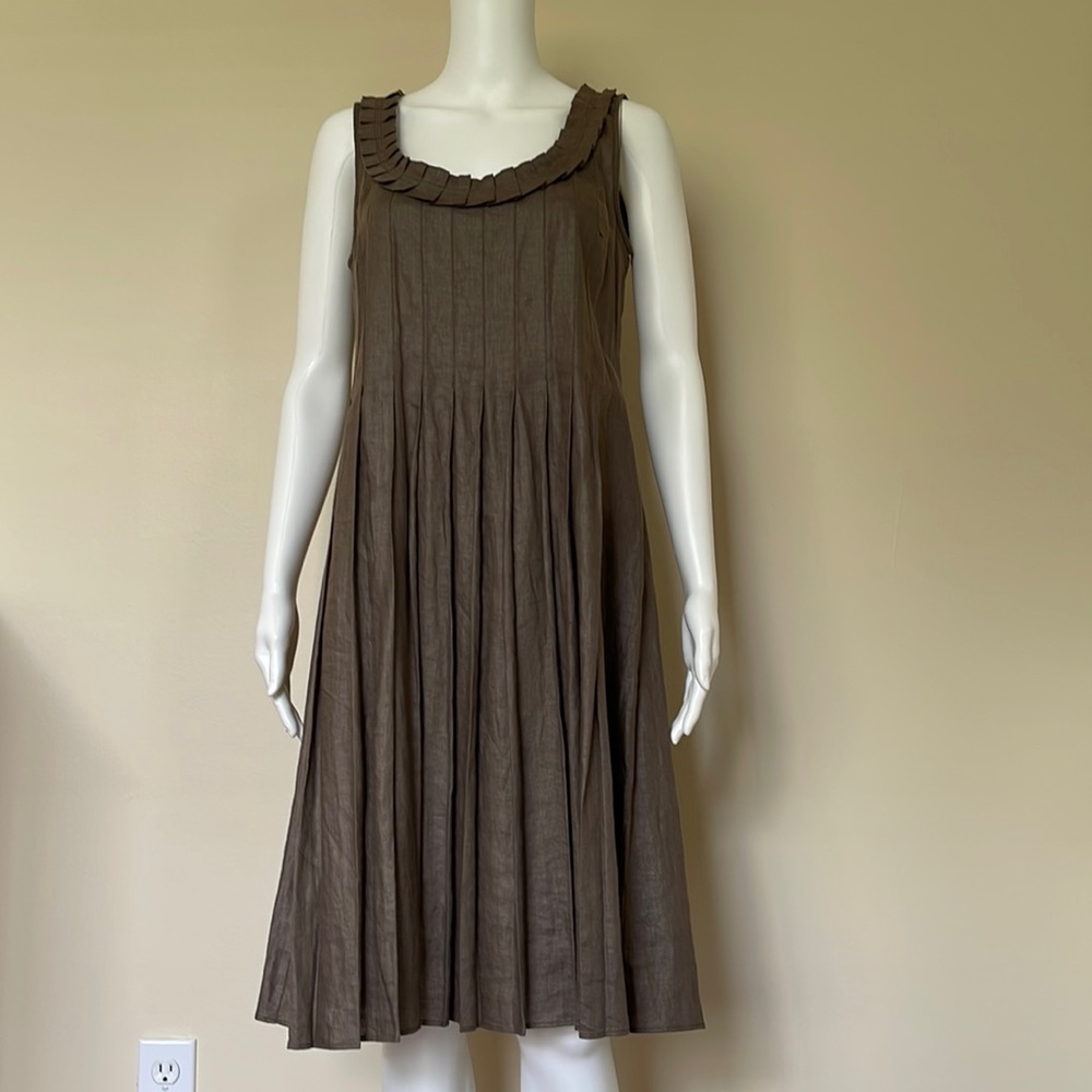 MaxMara Brown Midi Dress
